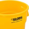 Global Industrial Round Yellow, Plastic 240464YL